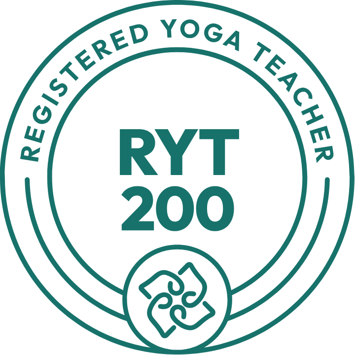 Registered yoga teacher badge